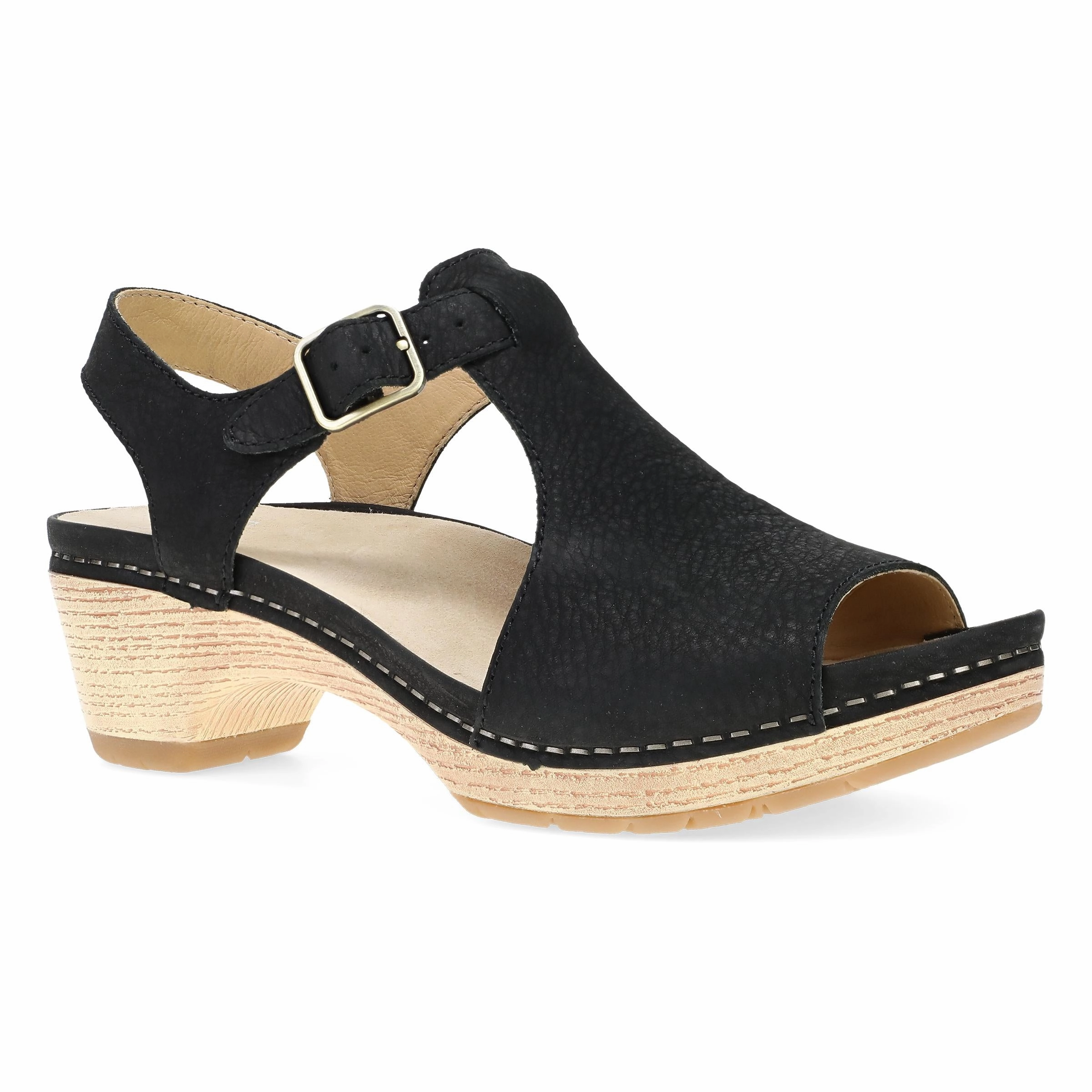 Celebrity Vibe Laverne Black Milled Nubuck