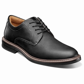 Florsheim Norwalk Plain Toe Black Multi Oxford (Men's) Calm Expression