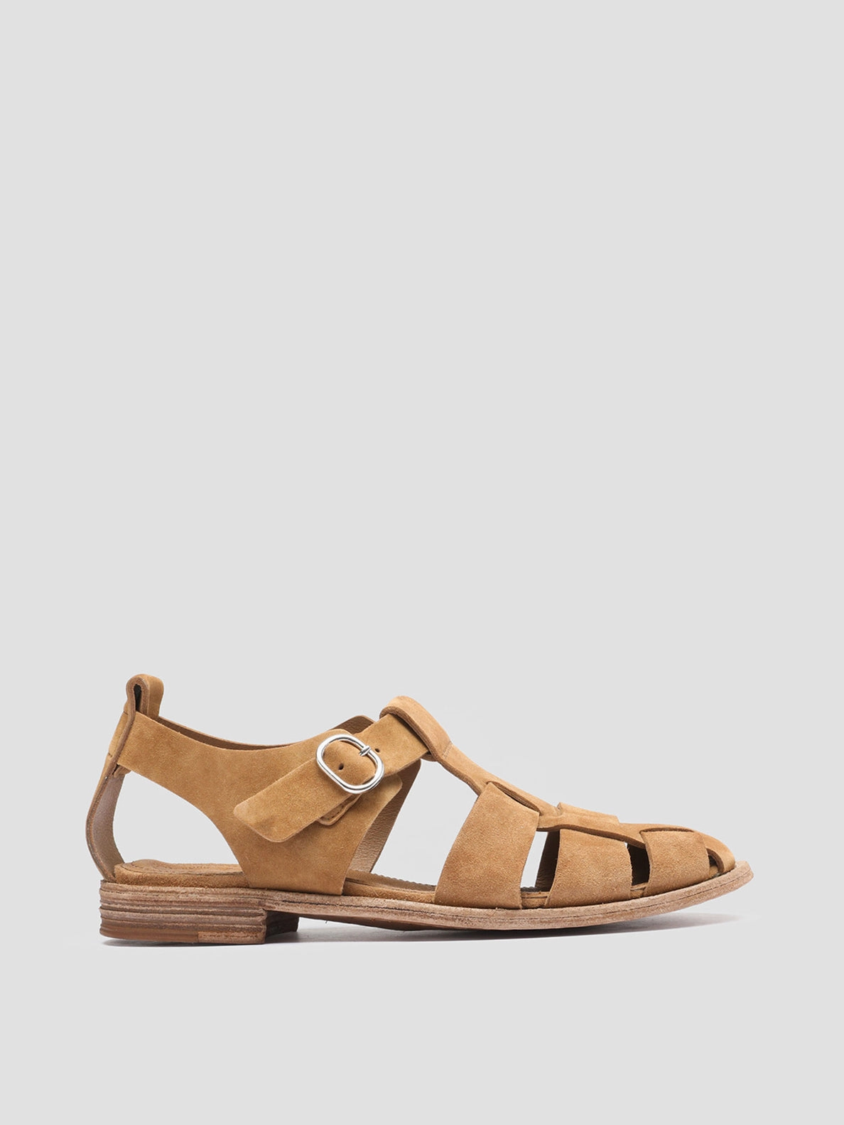 Sun-Ready Indoor LEXIKON 536 - Brown Suede Sandals