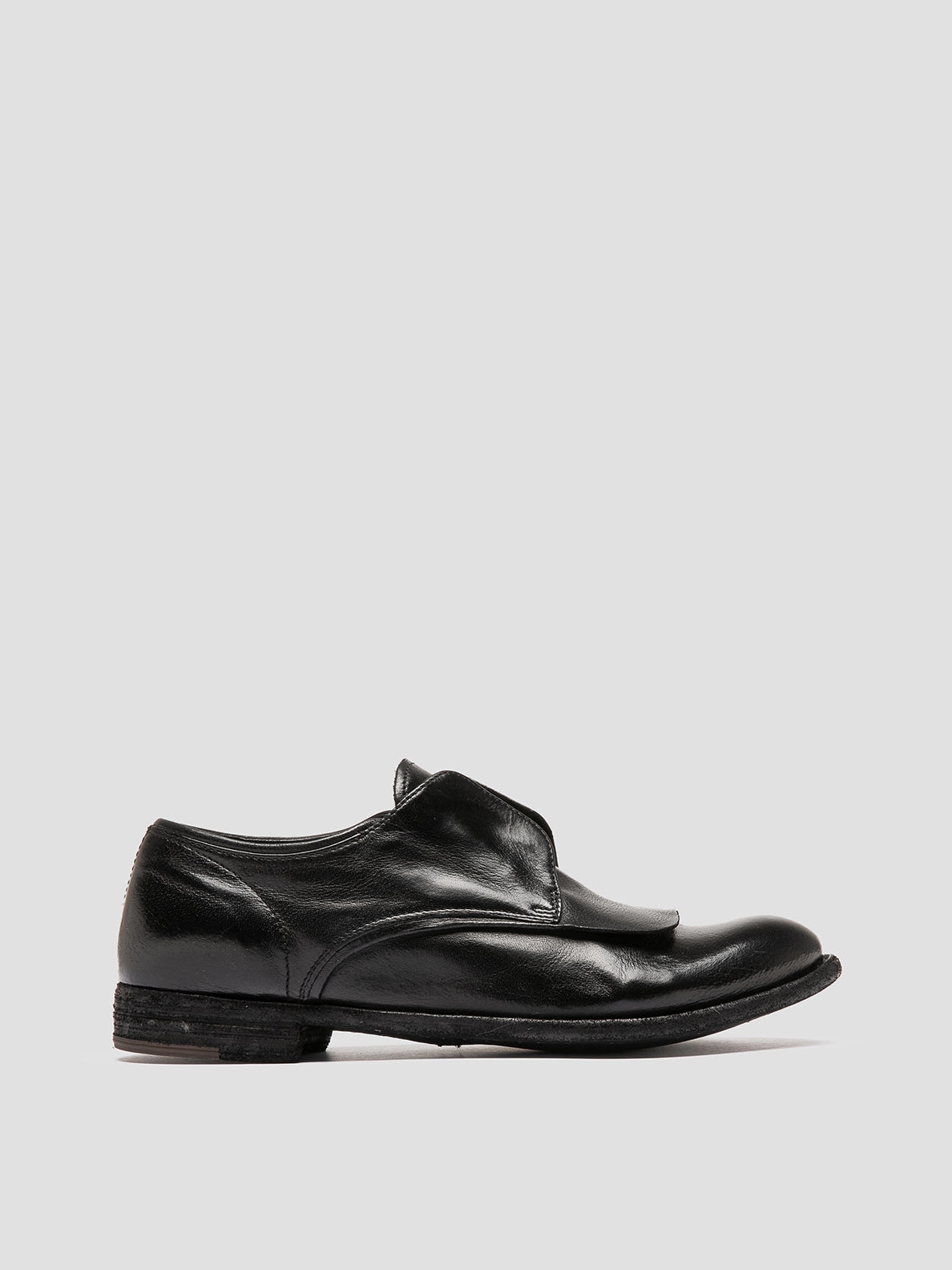 LEXIKON 550 - Black Leather Derby Shoes Stable Fit Conference Day