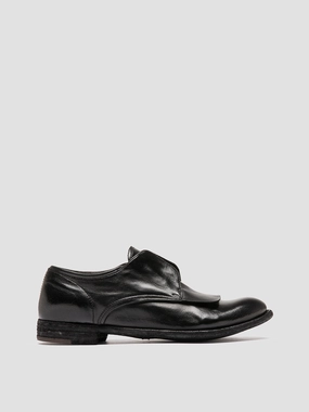 LEXIKON 550 - Black Leather Derby Shoes Stable Fit Conference Day