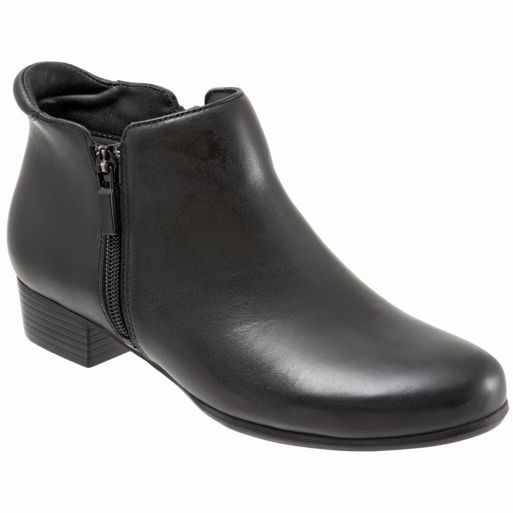 Trotters Major Black Leather (Women's) Unisex style