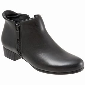 Trotters Major Black Leather (Women's) Unisex style