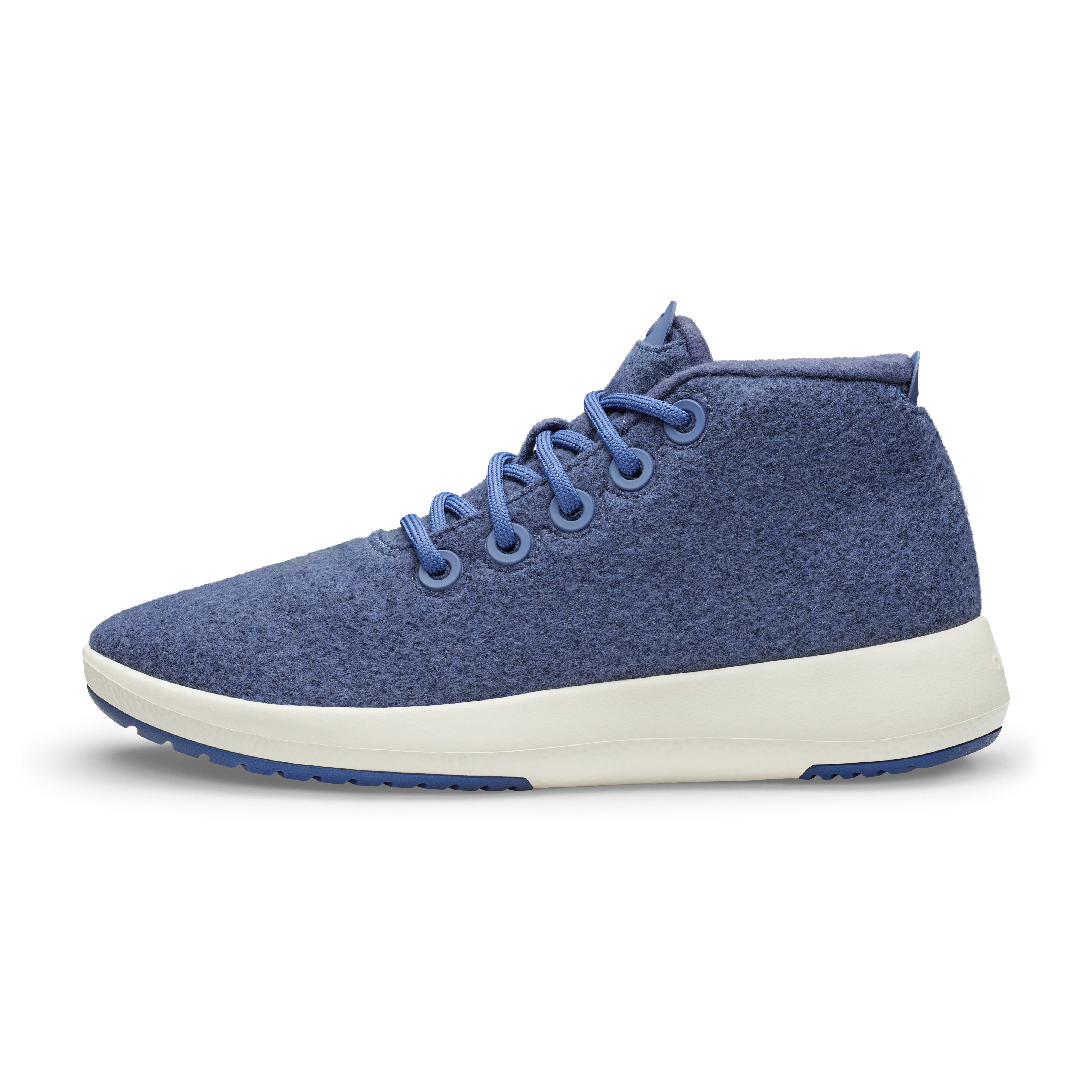 Women's Wool Runner-up Mizzle - Hazy Indigo (Natural White Sole) Silver Shine Dock Easy