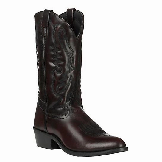 Cushioned Step Cold Climate Smoky Mountain Men's 11" Black Cherry Cowboy Boot