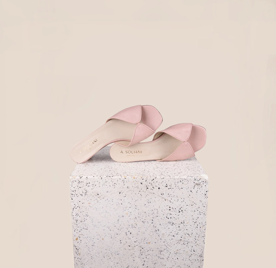 Verona - Blush Square Toe