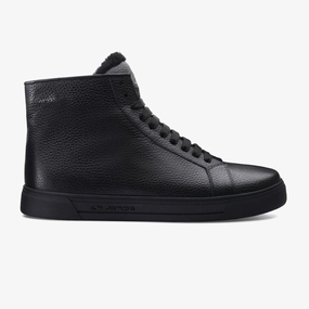 Slip Resistant Daily Walks Premium Craft Men's Black Insulated High-Top Sneaker