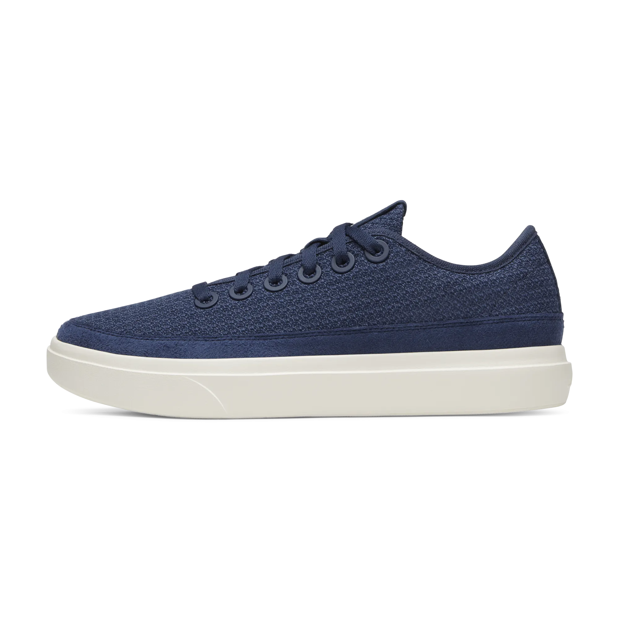 Orthopedic Foam Men's Wool Piper Go - Deep Navy (Natural White Sole)