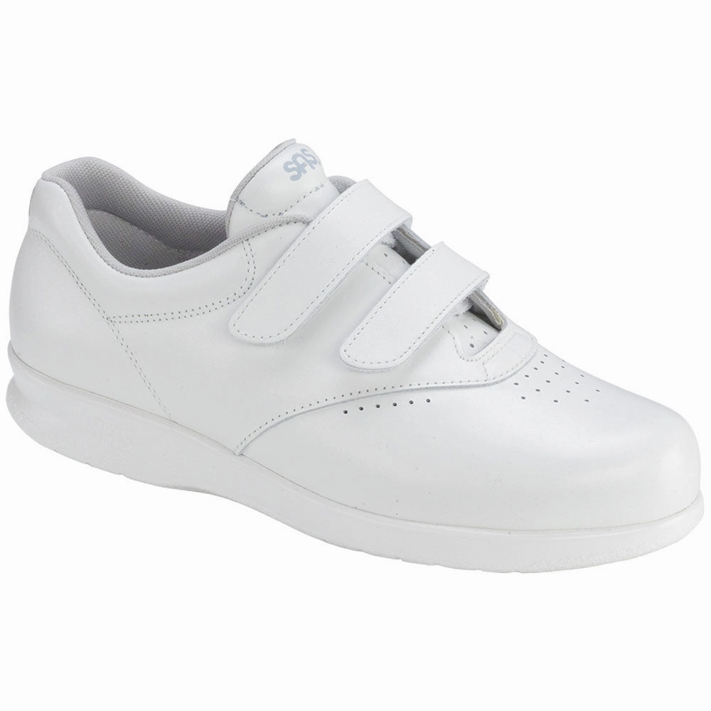 SAS Me Too White Leather (Women's) Easy   To   Wear