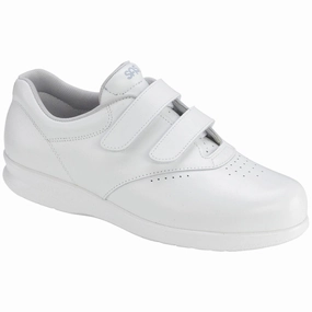 SAS Me Too White Leather (Women's) Easy   To   Wear