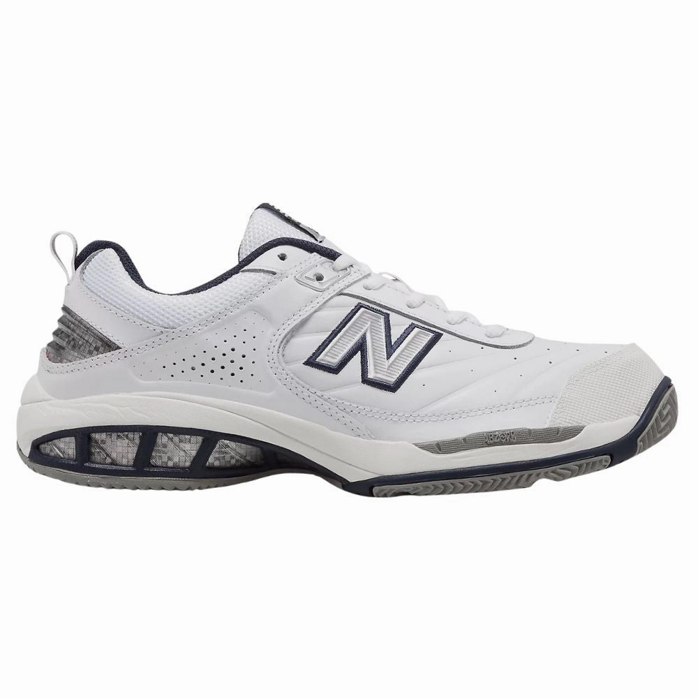 New Balance 806 White/Navy Sneaker (Men's) Dry Comfort Stable Form