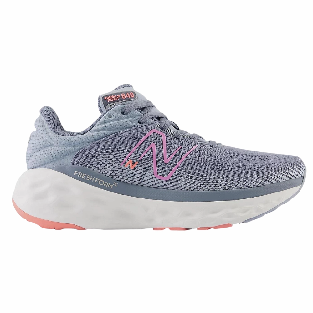 New Balance Fresh Foam X 840v1 Arctic Grey/Raspberry Athletic Shoe (Women's) Stay Cool Bus stop