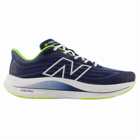 New Balance FuelCell Walker Elite Navy/Thirty Watt/White Shoe (Men's) Ankle Support Padding
