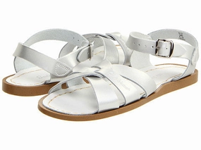 Casual Sandals Heel Salt-Water - Silver
