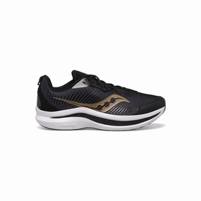 Elastic laces Flexible Saucony - Endorphin KDZ | Black and Gold |