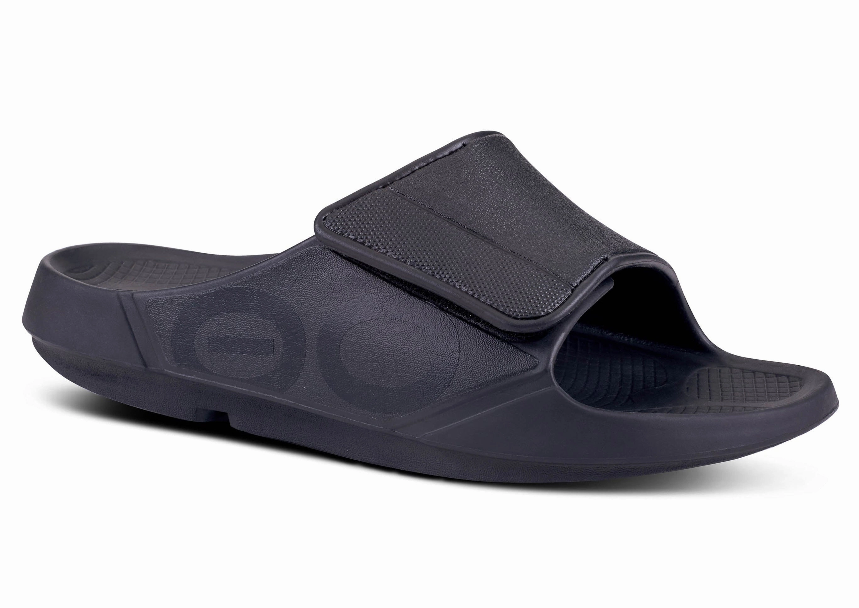 Oofos Ooahh Sport Flex Slide Foam-Core Padded Spring Jump