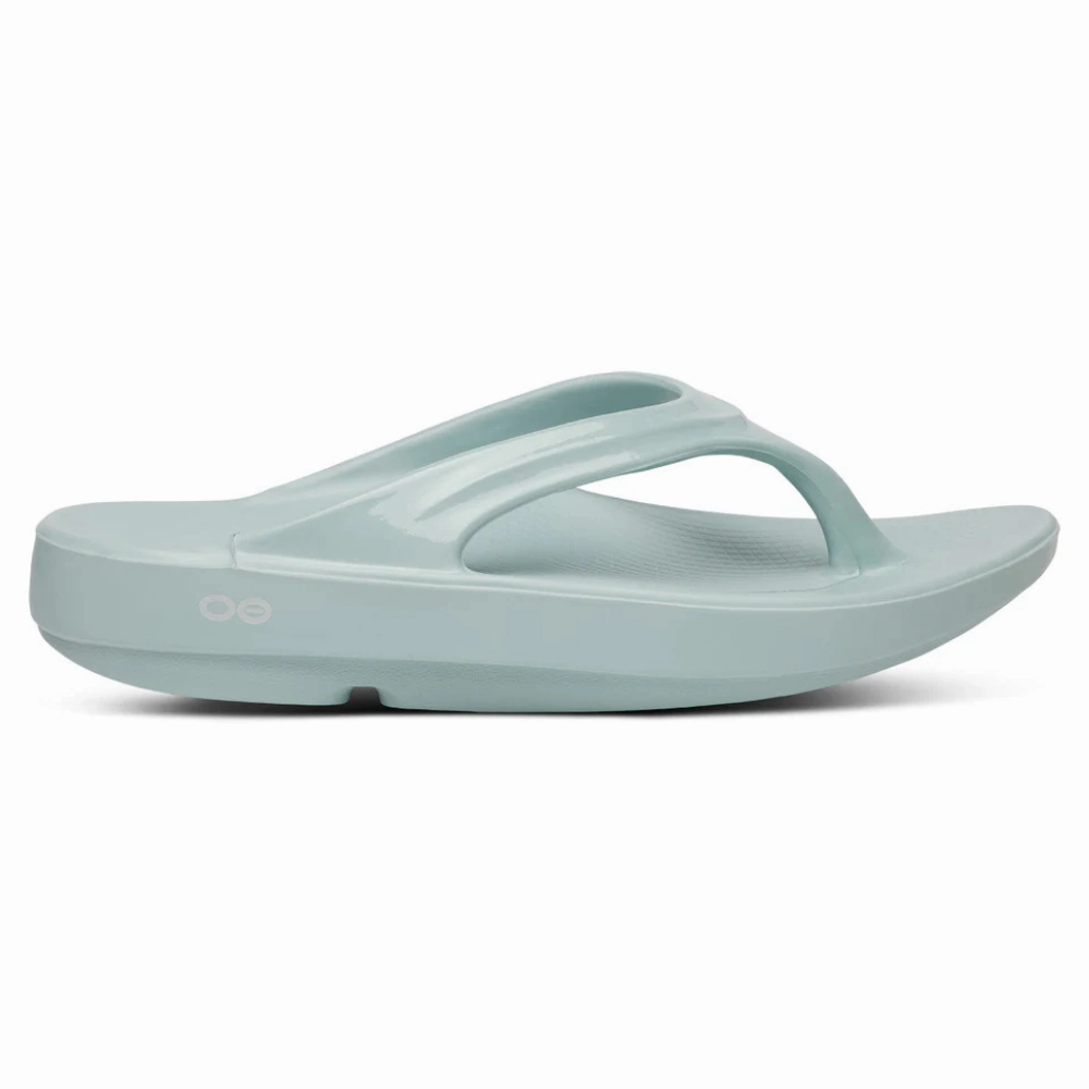 Flexible Sole No Pressure OOFOS OOlala Mist Sandal (Unisex)