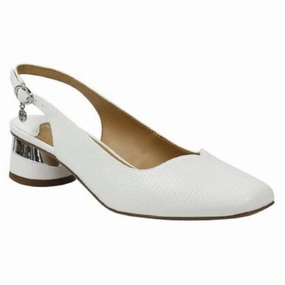 high-end design Memory Pad J. Renee Taveta White Lizard Pump (Women's)