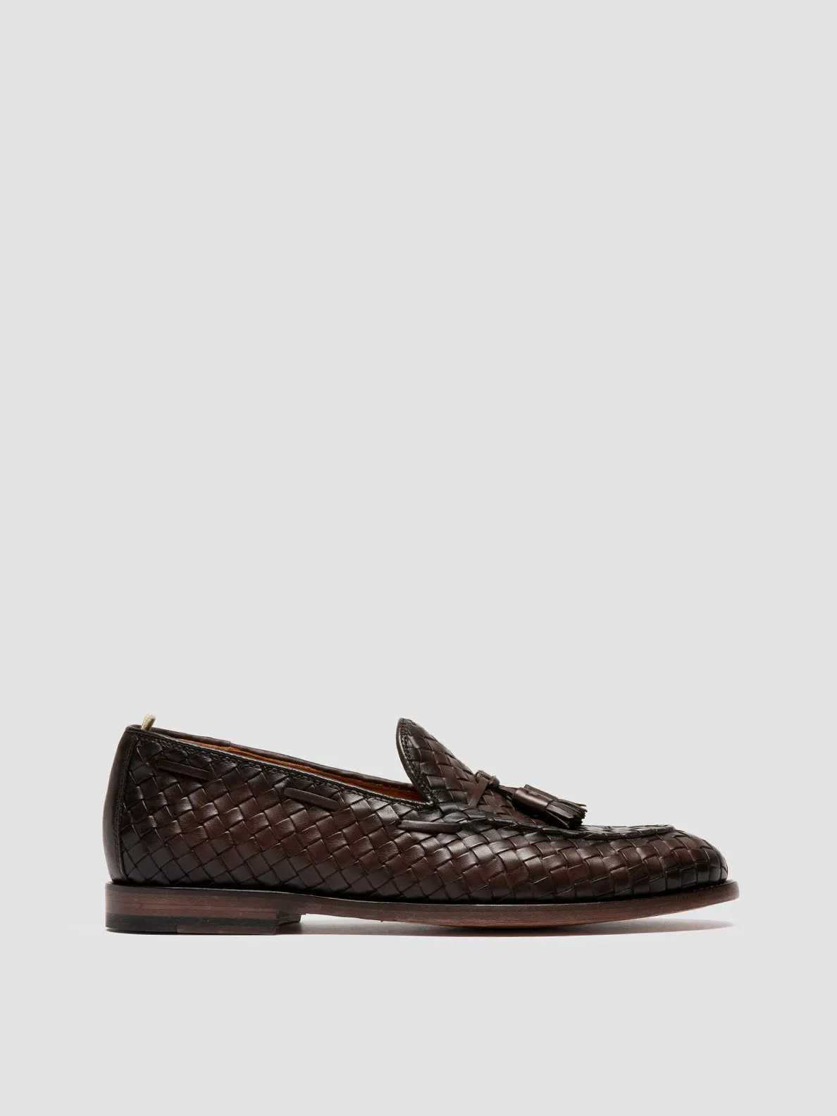 OPERA 004 - Brown Leather Tassel Loafers Comfort Fit