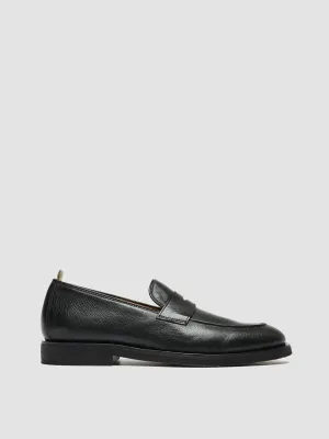 Youth Edge Street Pace OPERA FLEXI 101 - Black Leather Penny Loafers