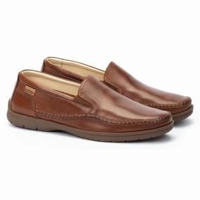 Pikolinos Marbella Cuero Leather Slip-On Shoe (Men's) Vine Step