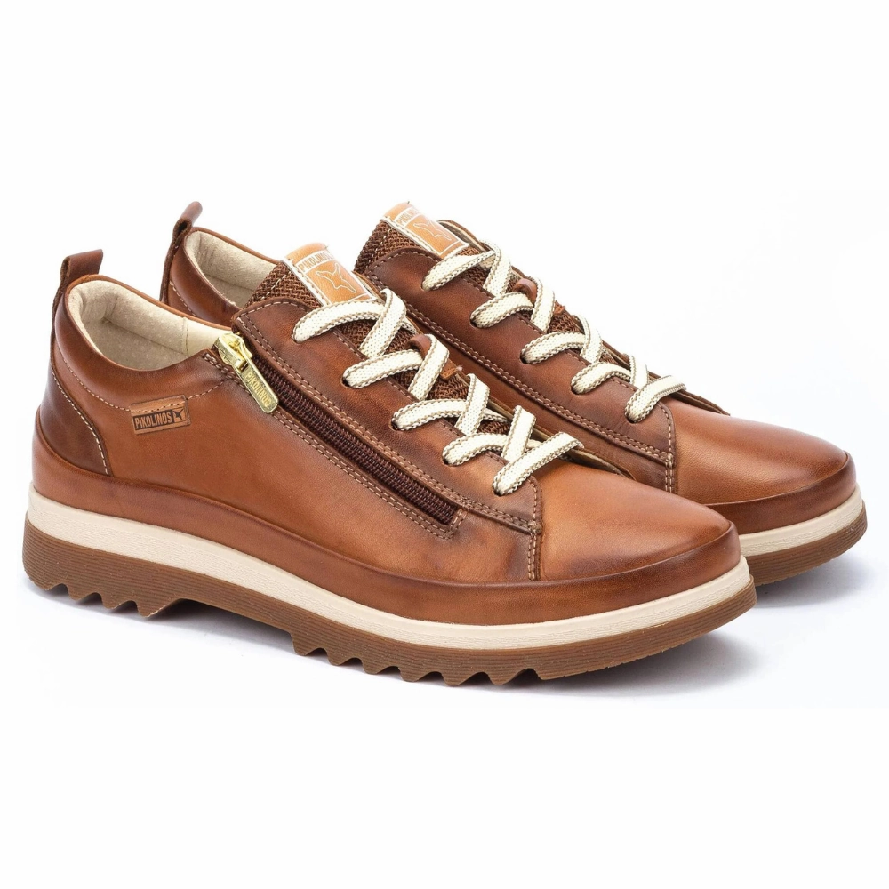 Travel Vibe Pikolinos Vigo Brandy Leather Shoe (Women's)