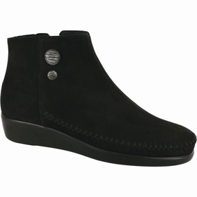 Indoor Use SAS Jade Bootie Onyx Nubuck (Women's)