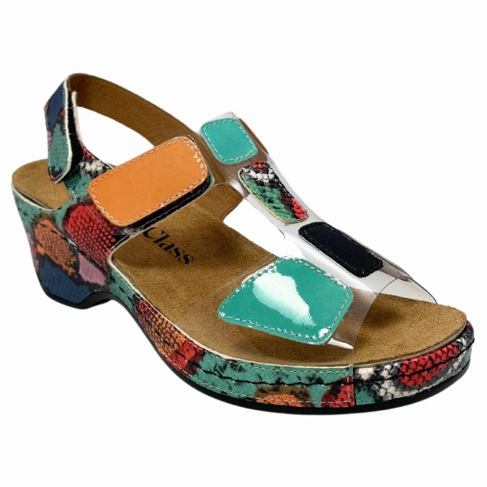 Layered Midsole Comfort Class Preakness Snake Combo Sandal (Women's)