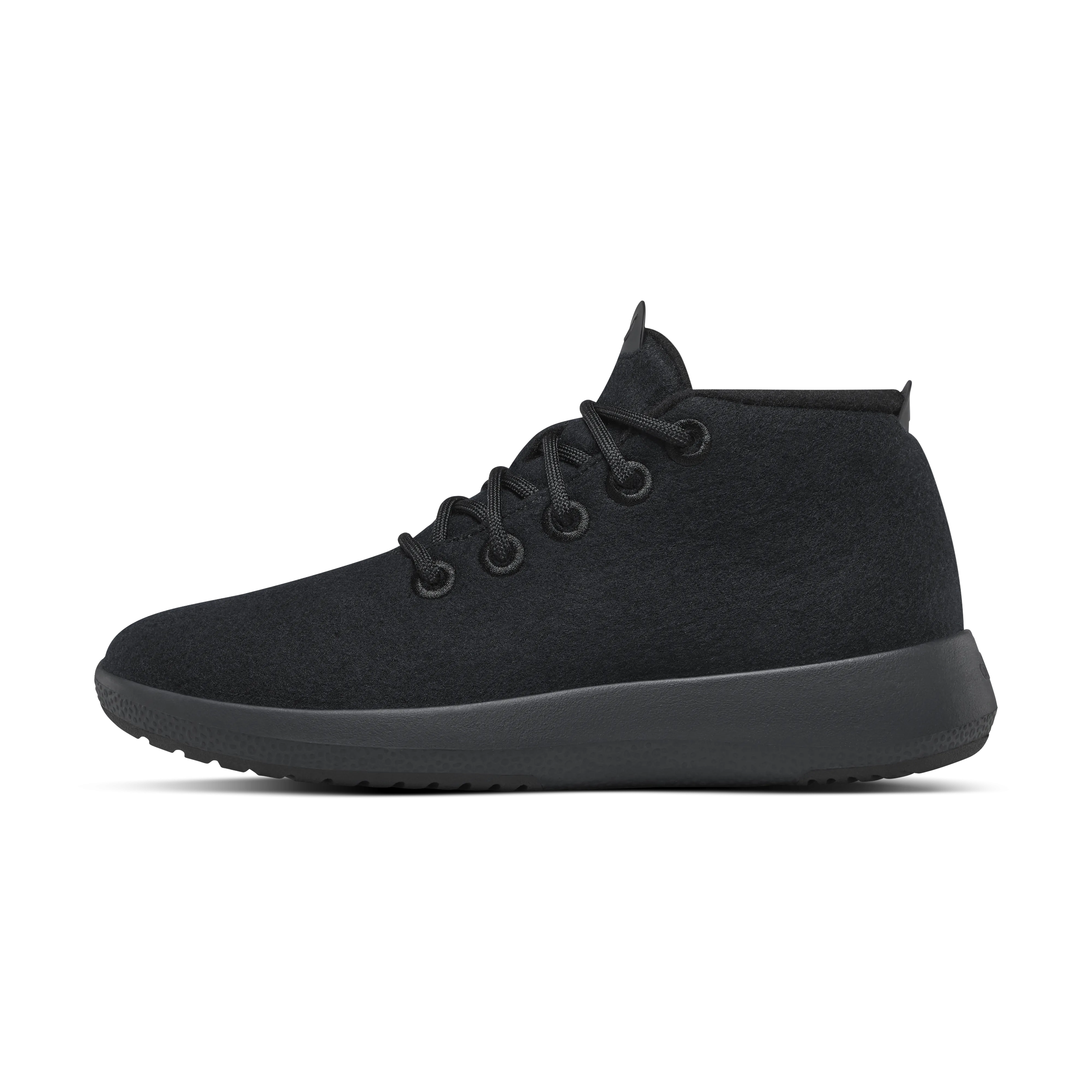 Women's Wool Runner-up Mizzle - True Black (Black Sole) Spanish Bold