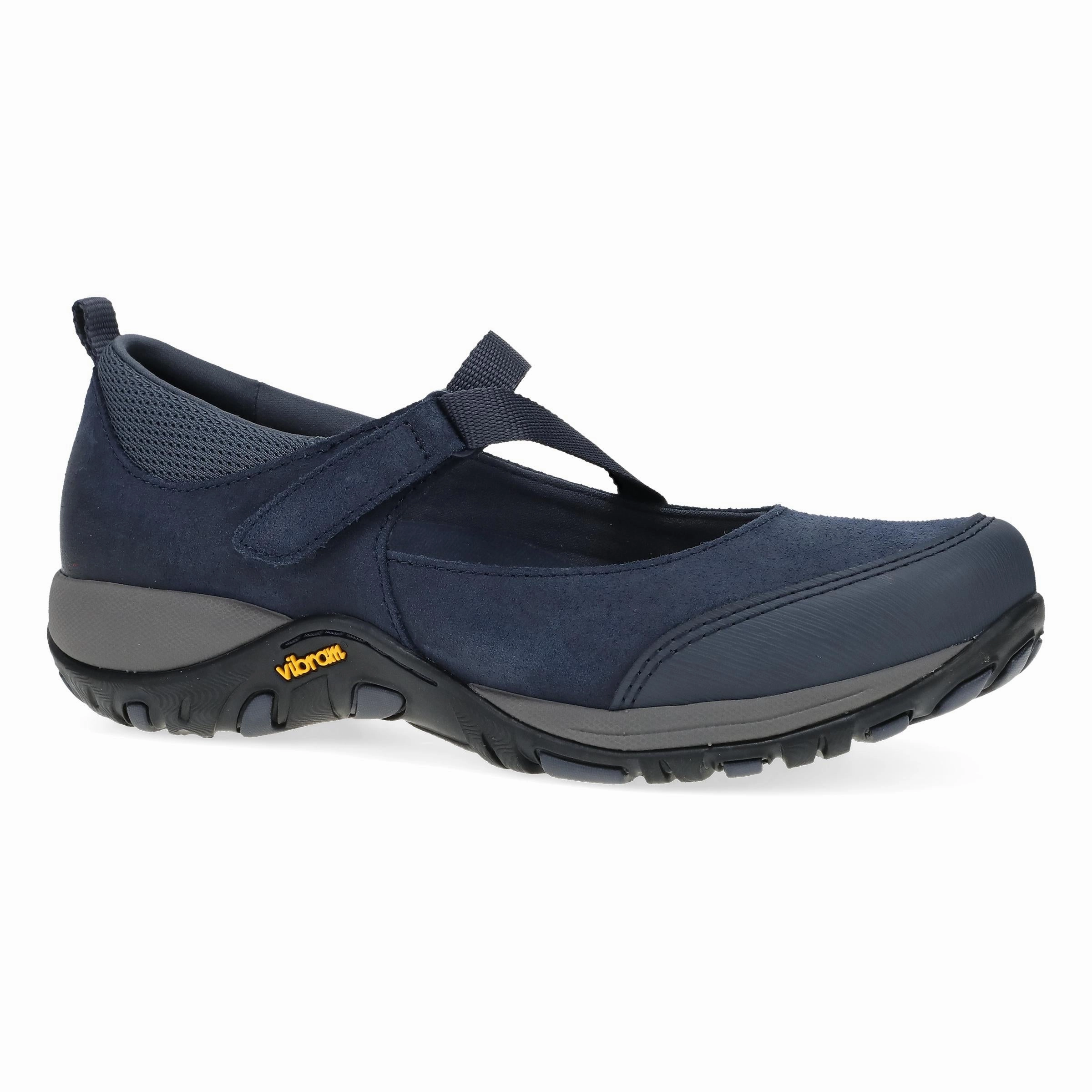 Primrose Navy Burnished Suede Boat Walk