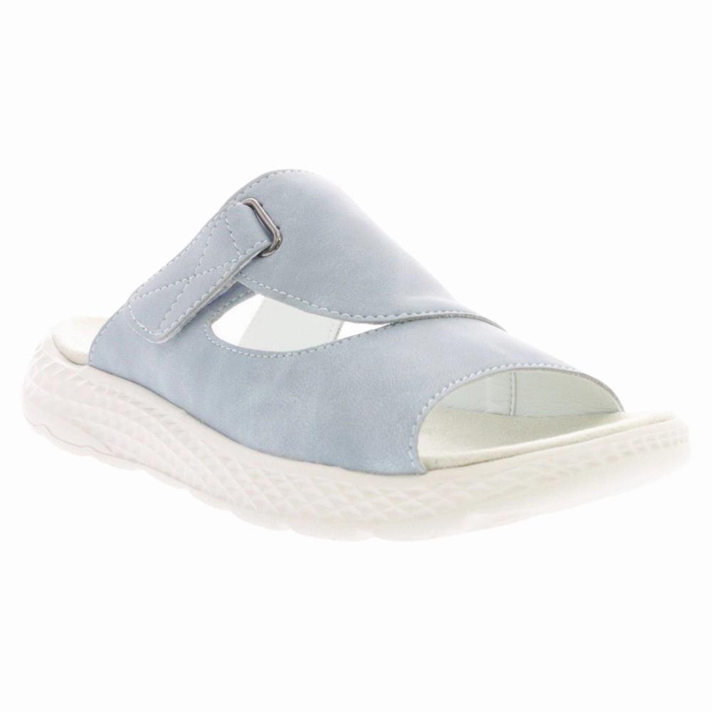 Propet TravelActiv? Sedona Light Blue Sandal (Women's) Ergonomic Build