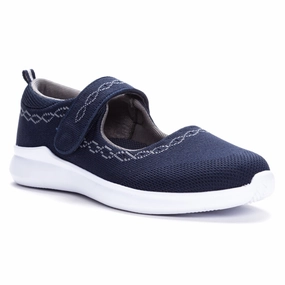 Propet TravelBound Navy Mary Jane (Women's) Navy Deep
