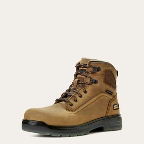 Low Profile Silhouette Comfort Lining Rainy Days Turbo 6" Waterproof Work Boot