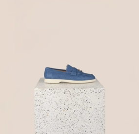 Lisa Tassels- Dark Denim Quick Drying Fabric Quick Drying Interior