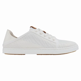 Happy Steps OluKai Pehuea L?? Mesh Lace-Up Sneaker White (Women's)