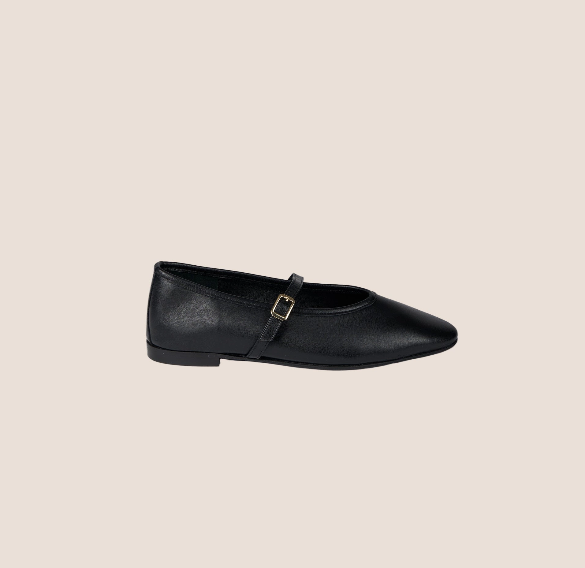 Soft Sole Shoes Casual Wear Cori - Black Leather