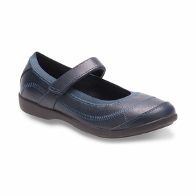 Reese - Navy Cushioned Insole Moisture Management Lining