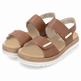 Remonte Jocelyn 59 Muskat Leather Sandal (Women's) Lite Wear Stylish Outdoor Sandals