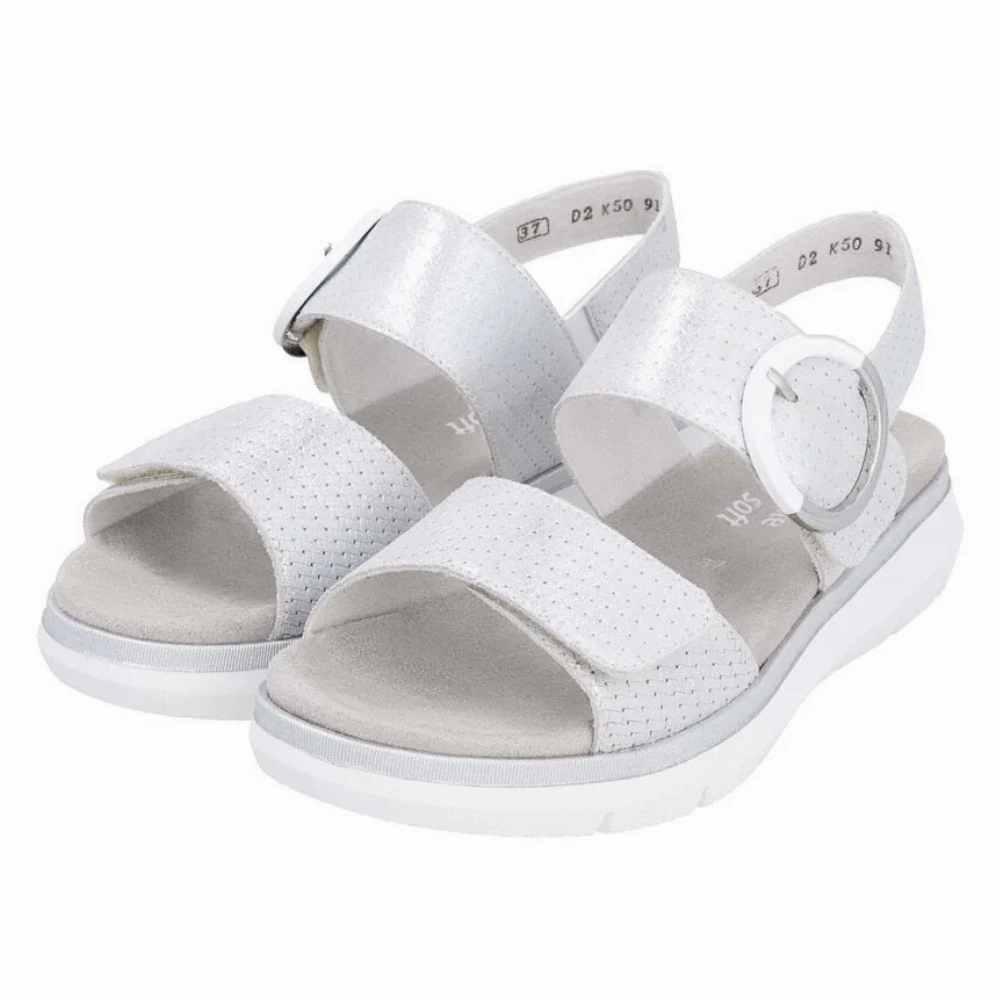 All-Day Use Walk Out Remonte Jocelyn D2K50 Ice Leather Sandal (Women's)