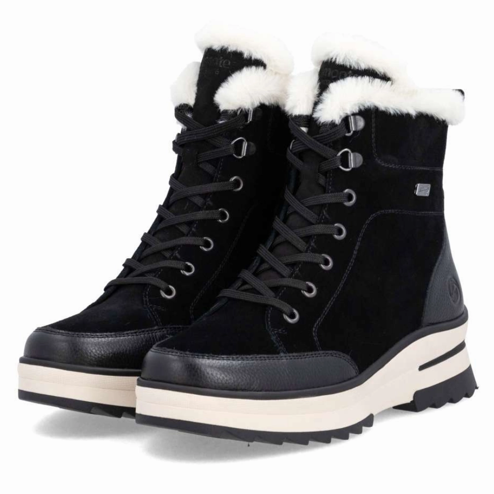 Park Fun Remonte Lelisha 76 Black Boot (Women's)