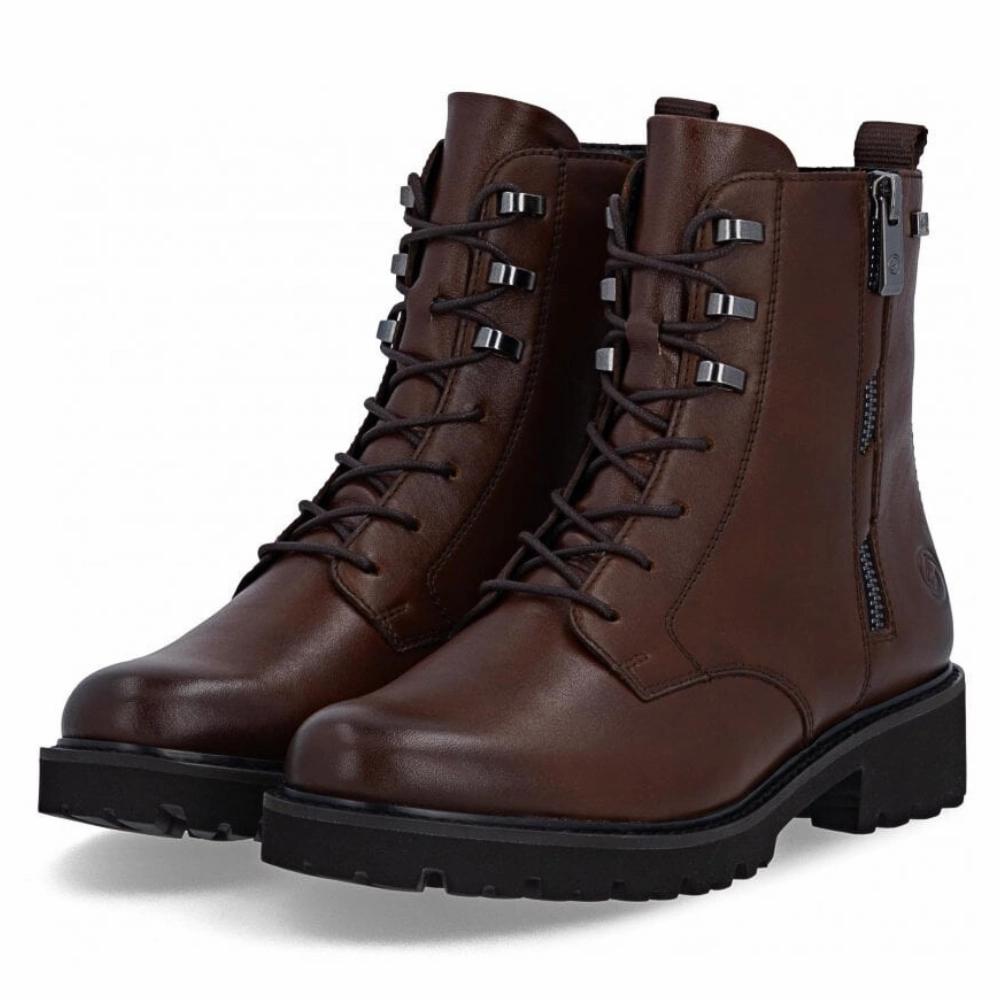 Port Hike Sport Move Remonte Marusha 56 Ebony Leather Boot (Women's)