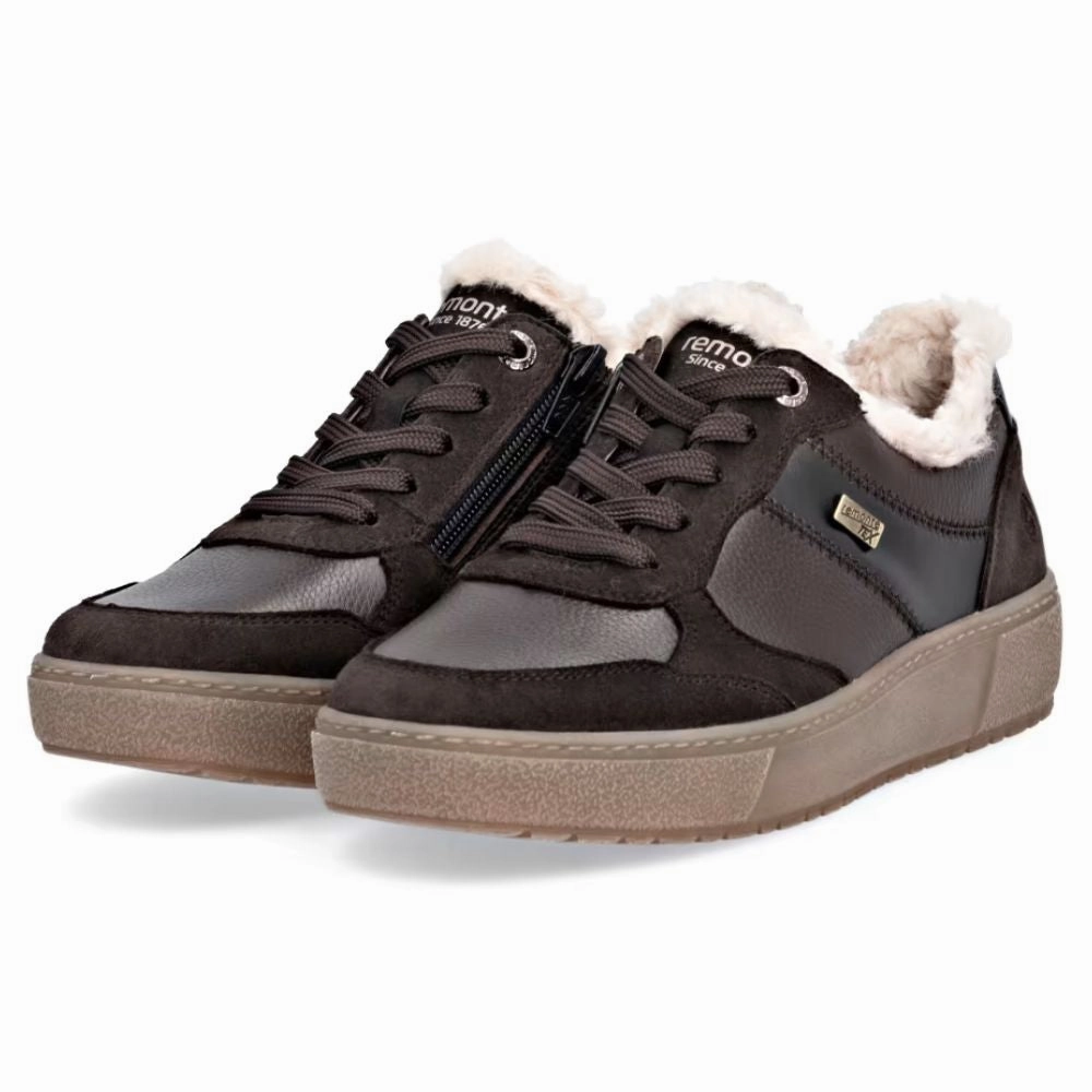 Remonte Noelani 02 Havanna/Beige Sneaker (Women's) Light Grip