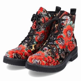 Remonte Payton 10 Black Multi Boot (Women's) Urban Choice