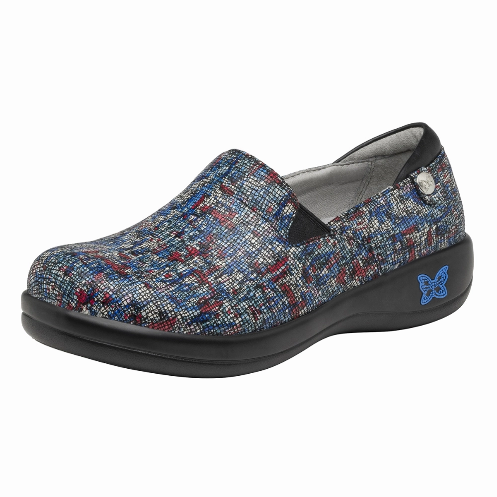 Comfort support Alegria Keli The Whole Shebang Leather Clog (Women's)