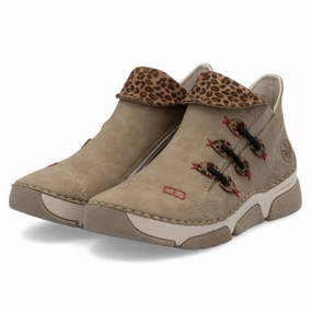 Bridge Trek Rieker Angela 83 Fango/Leo/Nuss Bootie (Women's)