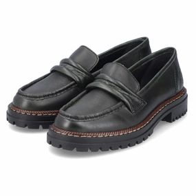 Rieker OIivia 50 Olive/Tarngruen Loafer (Women's) Versatile Slip-Ons Smooth Finish