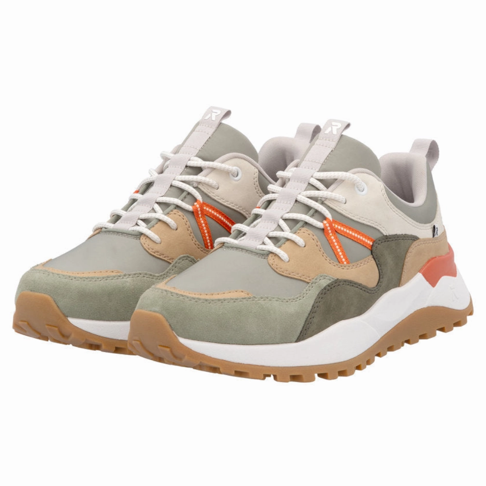 Canyon Hike Comfortable Fit Socks Rieker Orlando U1301 Pistachio/Sand Shoe (Men's)