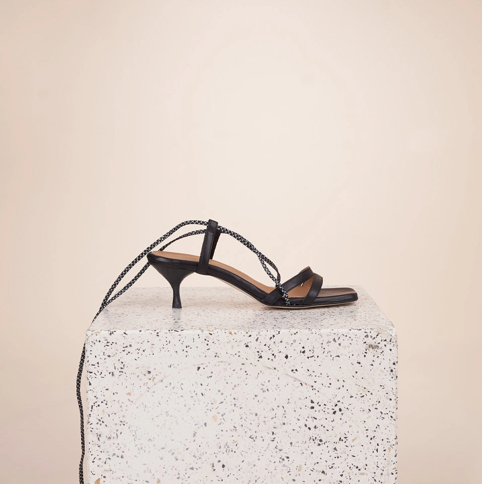 Rimini - Black/Mermaid Trendy Footwear