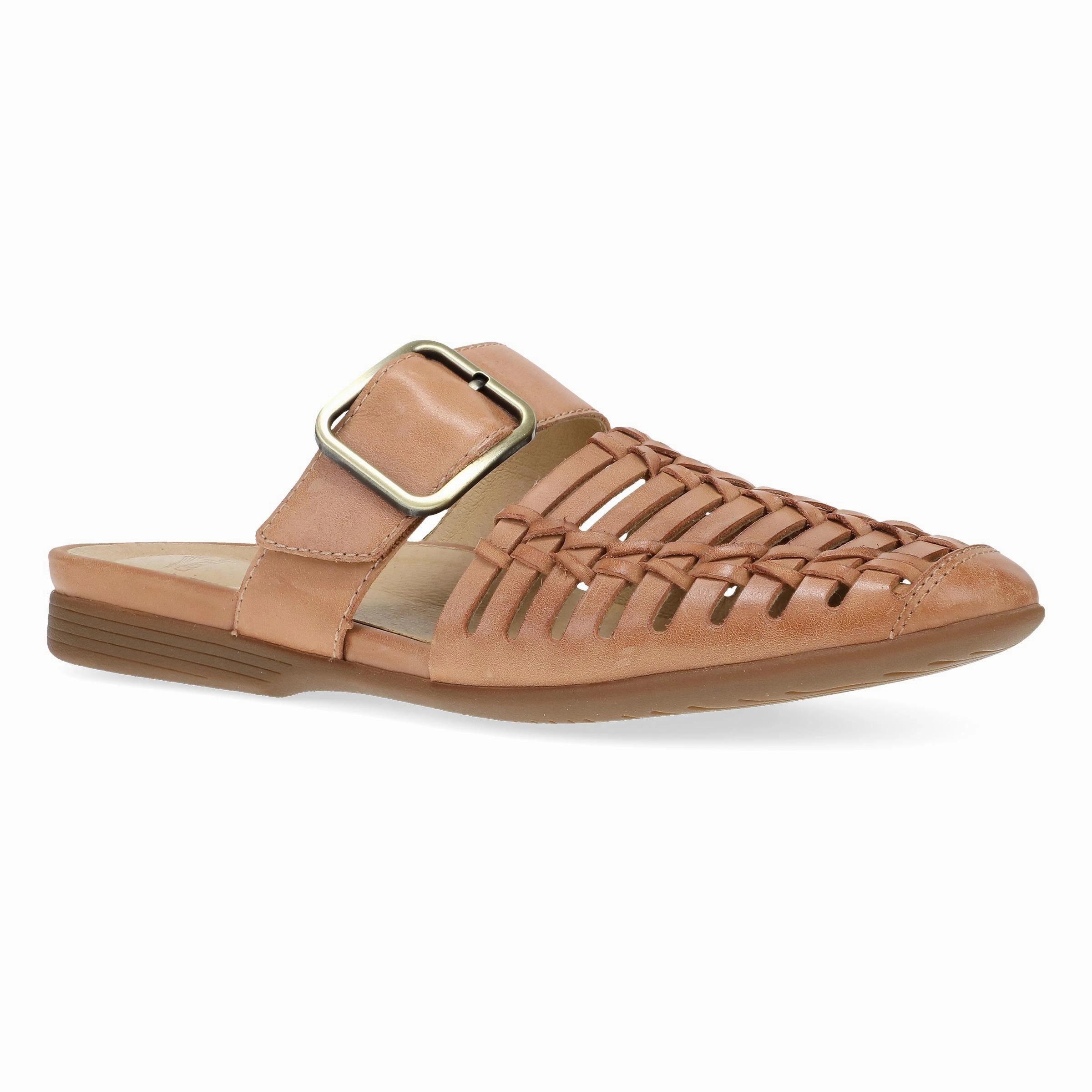 Leilani Light Tan Burnished Nappa Shock Absorption Technology