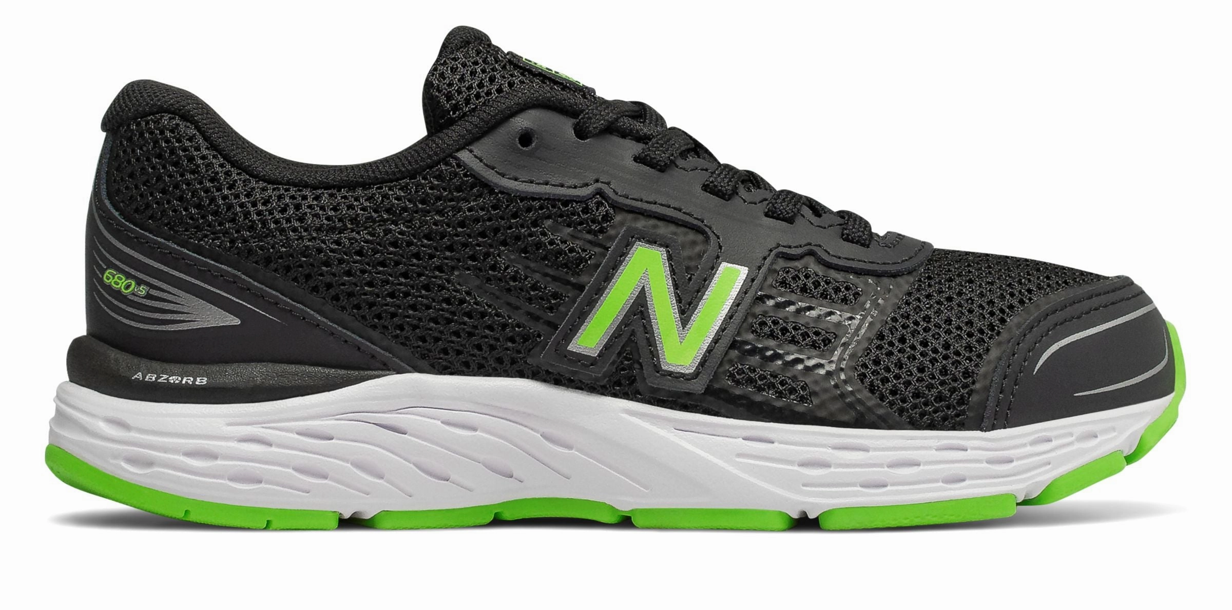 680v5 - Black/Green Fast Run Surf Step